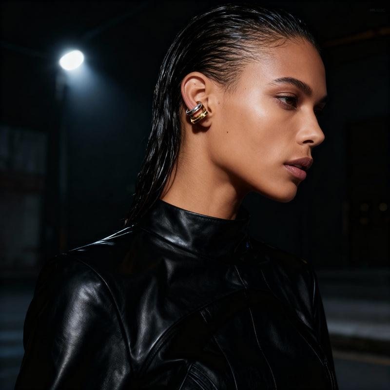 Dual Chain Ear Cuff