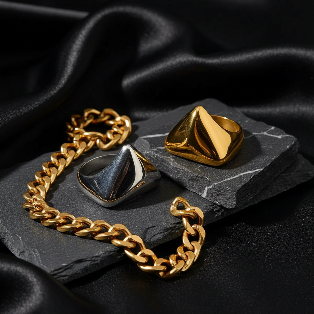Triangle Sculpted Ring