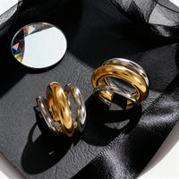 YORI Two-Tone Ear Cuff