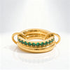 Chunky Hollow Organic Ring