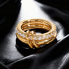Chunky Hollow Organic Ring