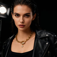 Star Pendant Chain Necklace