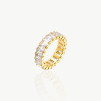 Zirconia Baguette Ring - nahzshop