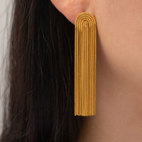 Fringe Drop Earrings - Nahzshop