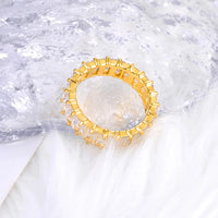 Zirconia Baguette Ring - nahzshop 