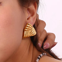 Triangle Earrings - nahzshop