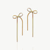 Long Bow Earrings - nahzshop