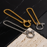 Aureon Shackle Bracelet