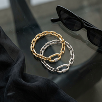 Pavé Hardware Link Bracelet