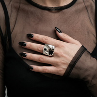 Sculpted Dome Ring