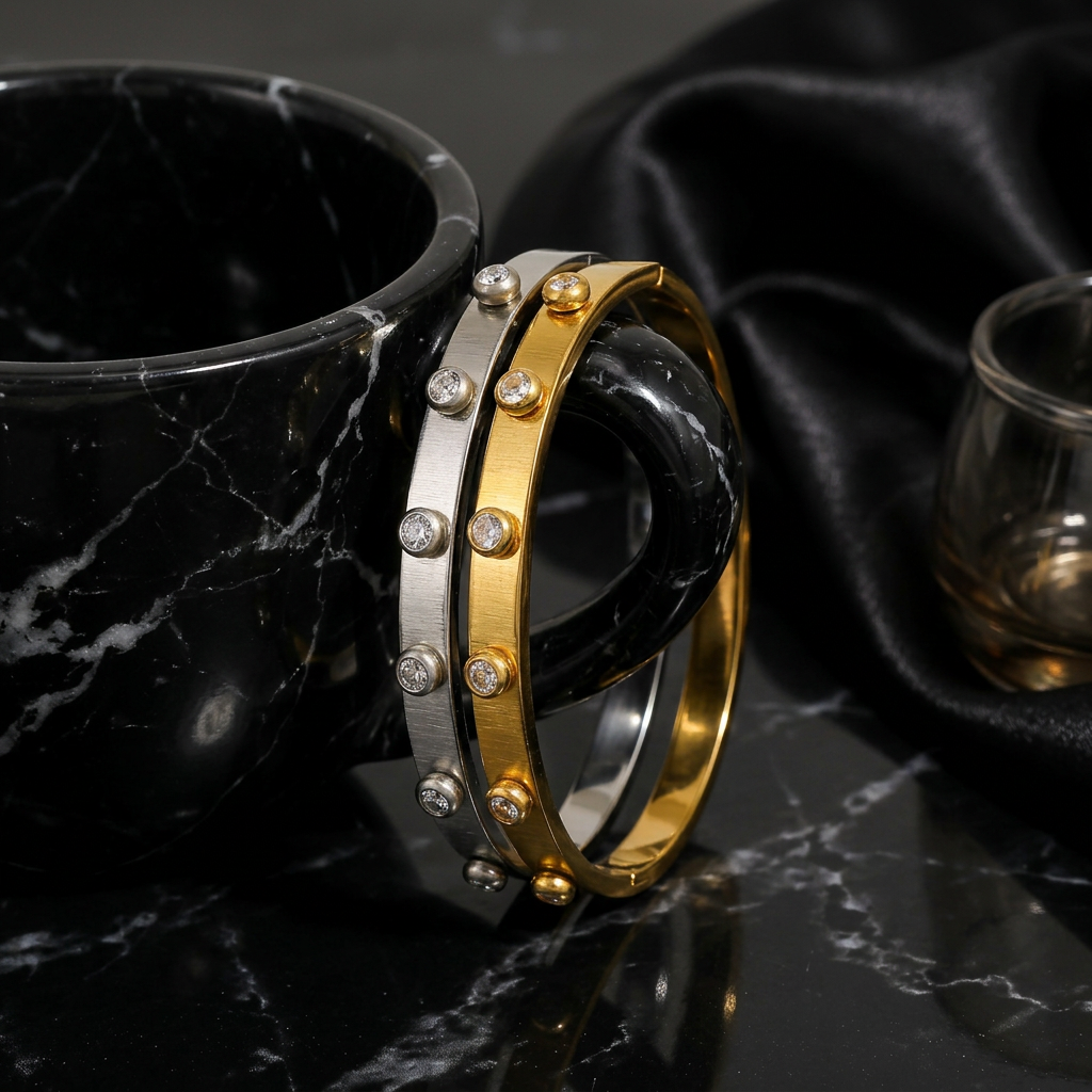 Celeste Pavé Bangle