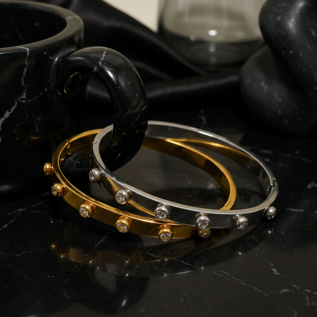 Celeste Pavé Bangle