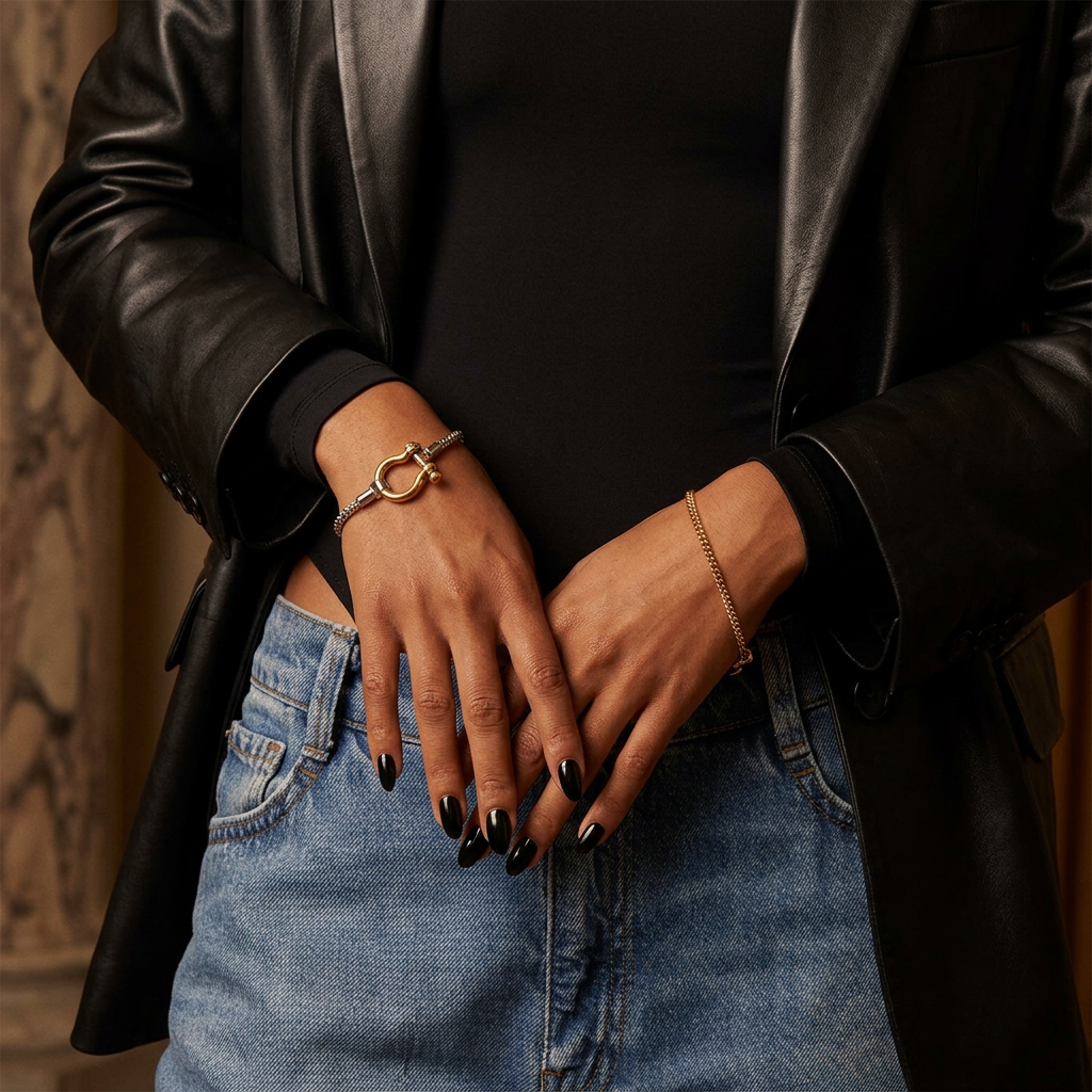 Aureon Shackle Bracelet