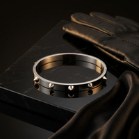 Spike Rivet Bangle