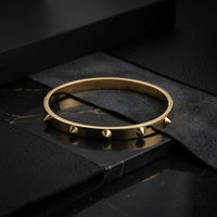 Spike Rivet Bangle