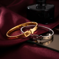 Sculpted Buckle Bracelet