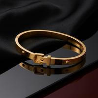Sculpted Buckle Bracelet