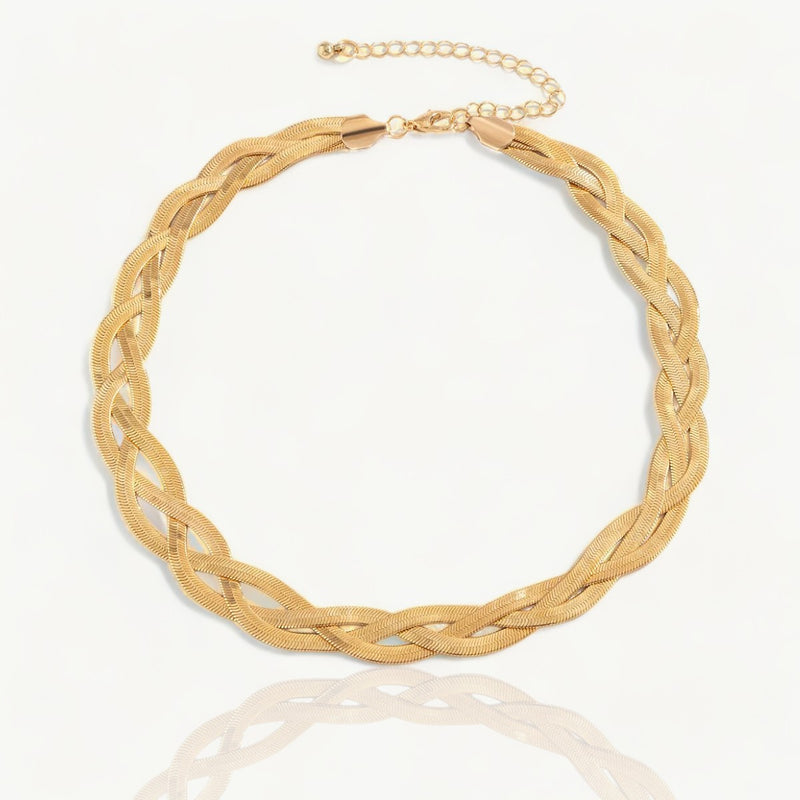 Braided Necklace - Nahzshop